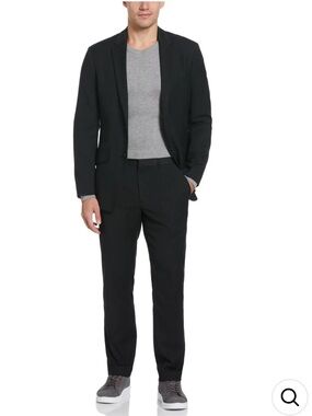 PERRY ELLIS // Slim Fit Tech Washable Suit